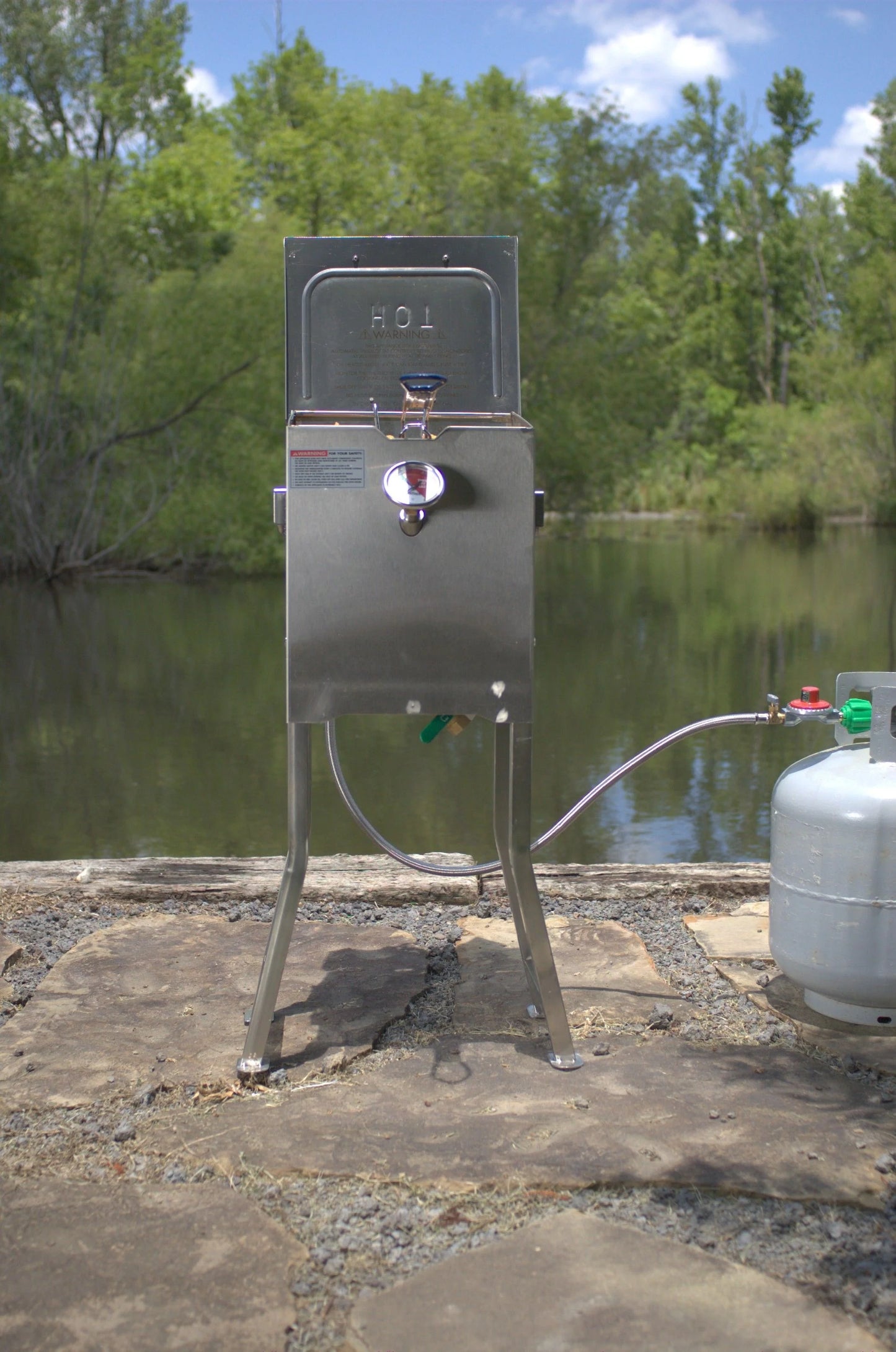 2.5-gal Stainless Bayou® Fryer