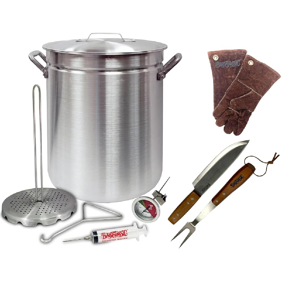 4225Plus - 42QT Bayou  Grand Gobbler Turkey Fryer Kit w/ Gloves