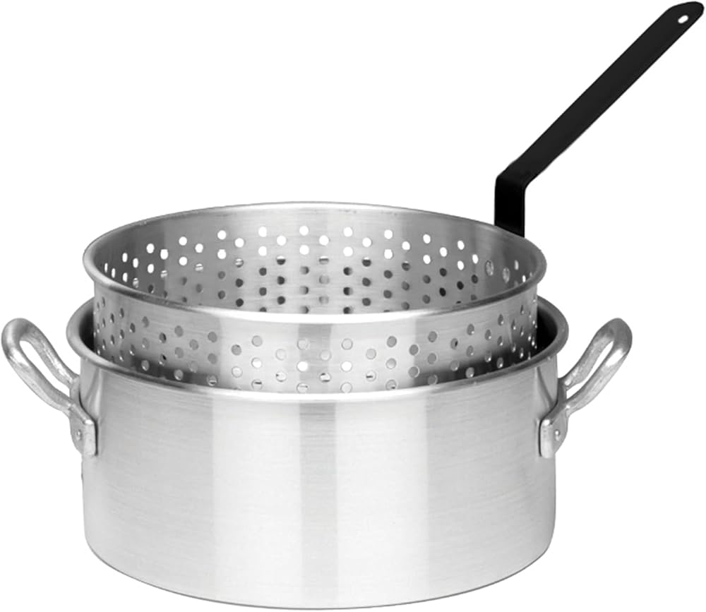 3016 Plus - 30QT Bayou Aluminum Turkey Fryer Super Kit w/ Burner & Fish Fry Pot