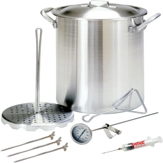 3025 - Bayou Classic 30-Qt Aluminum Turkey Fryer Set