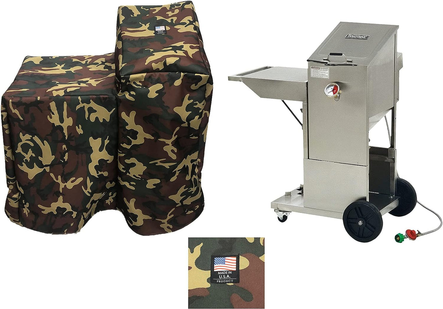 Camo Bayou® Classic 700-701 or 700-704 Custom Full Length Cover WITH Side Cart