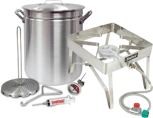 4225/1114 - Bayou® Classic Grand Gobbler — 42-Qt Aluminum Turkey Fryer Kit (Stainless Steel Burner)