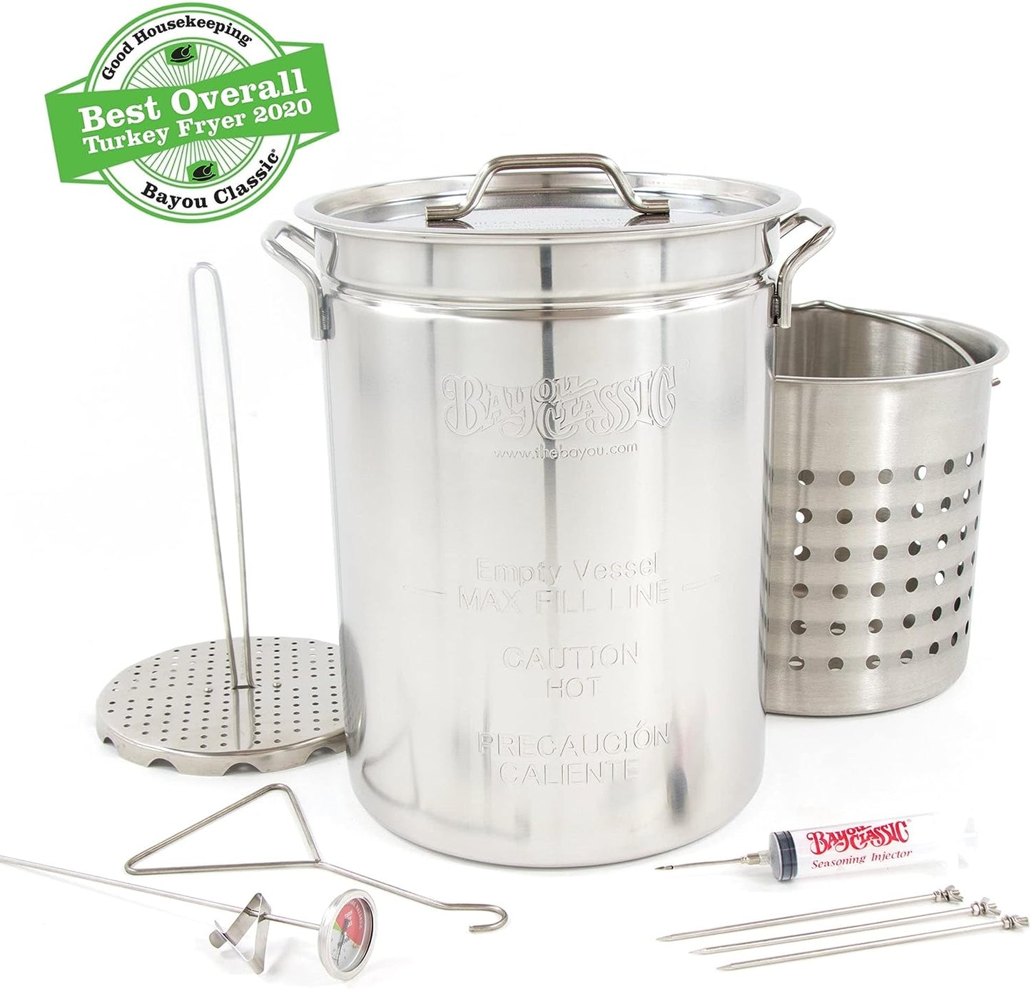 Bayou® Classic 32 Quart Stainless Steel