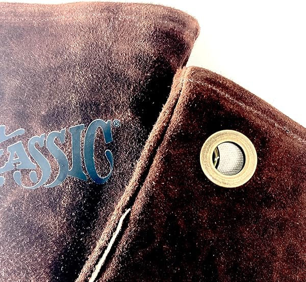 0849 - Bayou Classic Brown Leather Fryer Gloves