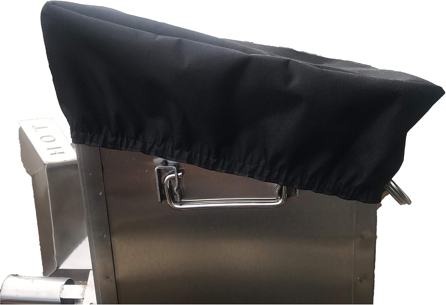 1004 Black Bayou® Classic 700-701 Bikini Cover fits 4 gallon fryer (made to keep bugs out. Handles need to be folded in) - Image 4