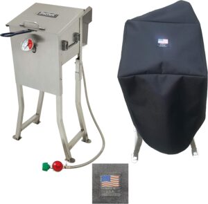 Black Bayou®  Classic 700-725 Full Cover (Fits 2.5 gallon fryer to Mid of legs)