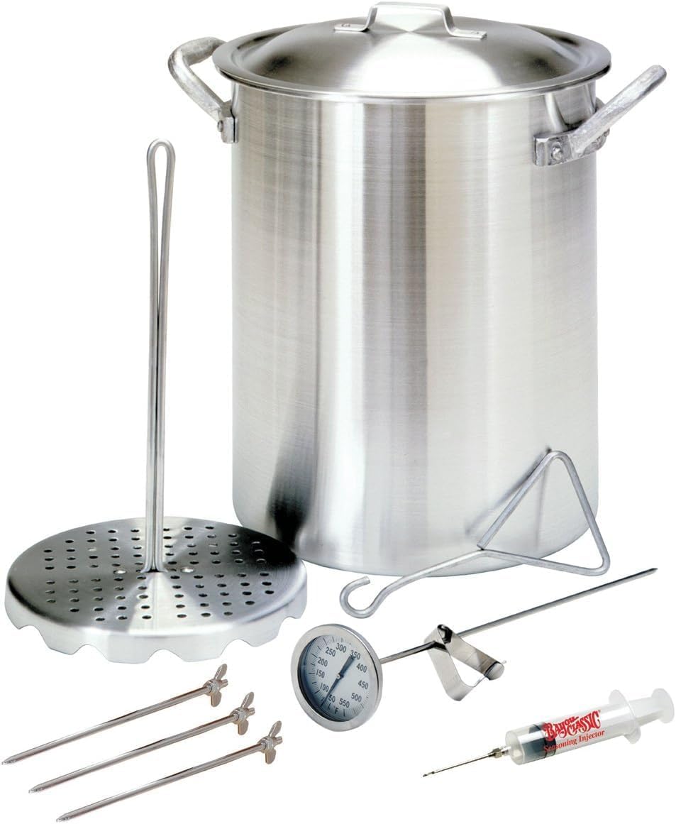 3025/SQ14 - Bayou® Classic — 30-Qt Aluminum Turkey Fryer Kit w/ SQ14 Patio Stove - Image 2