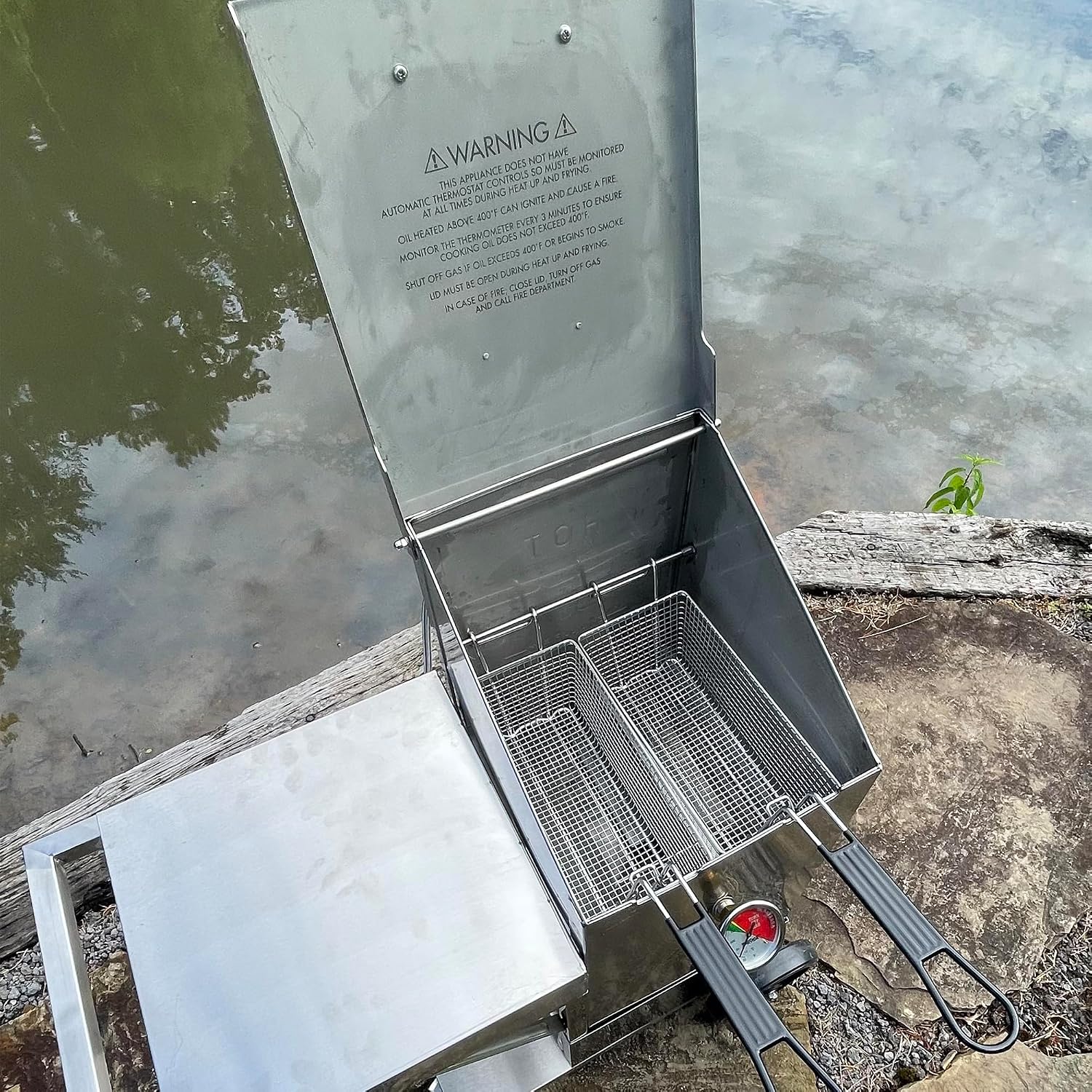 4-gal Stainless Bayou® Fryer - Image 7