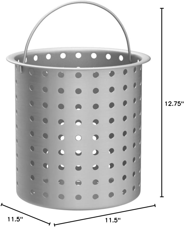 B300 - Bayou Classic Perforated Basket for 30-Qt Fryers - Image 4